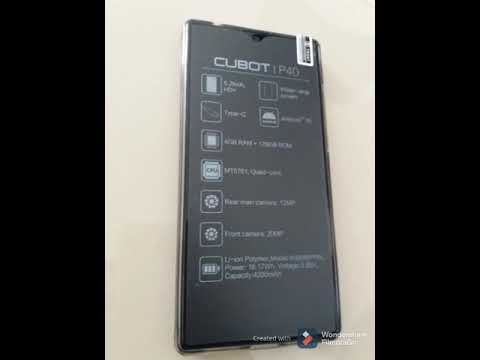 Smartphone CUBOT P40 128GB ROM 4GB RAM