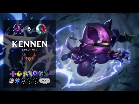 Kennen Mid vs Yone - NA Grandmaster Patch 12.17