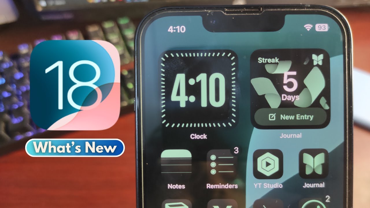 iOS 18 is OUT with NEW FEATURES