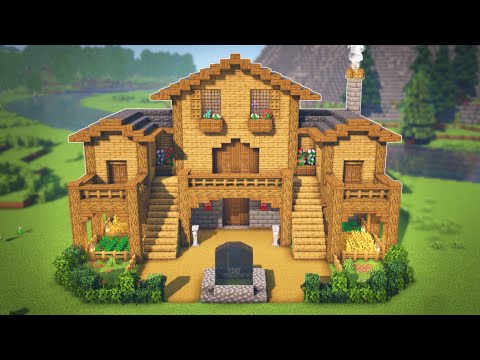 Lex The Builder - Large Survival House | Minecraft Tutorial [ 1.20 ]