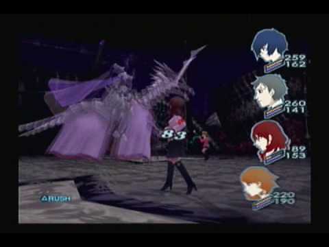 Persona 3 tarturus boss 59F(hard mode) FES version