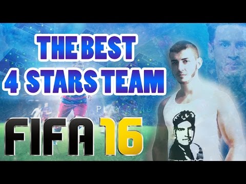 FIFA 16 BEST 4 STARS TEAM IN THE GAME + TACTICS
