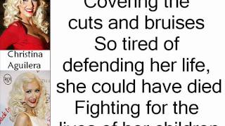 Christina Aguilera - Oh Mother (Lyrics On Screen)