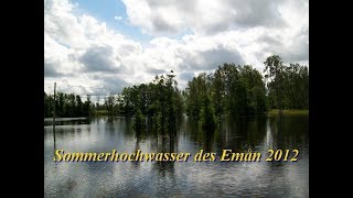 preview picture of video 'Hochwasser des Emån im Juli 2012'