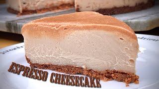 Espresso Cheesecake (Vegan, Gluten Free)