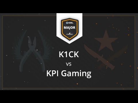 K1CK vs. KPI Gaming [Nuke] Cuartos -  ESL Major CS:GO Invierno 2016 - Clasificatorio #1
