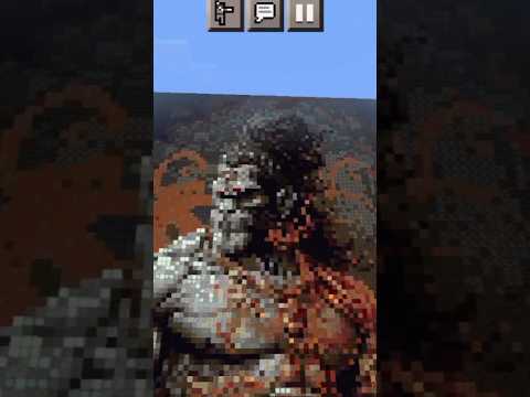 EPIC Minecraft Pixel Art War! Pt.10 👿🔥 Hanuman ji