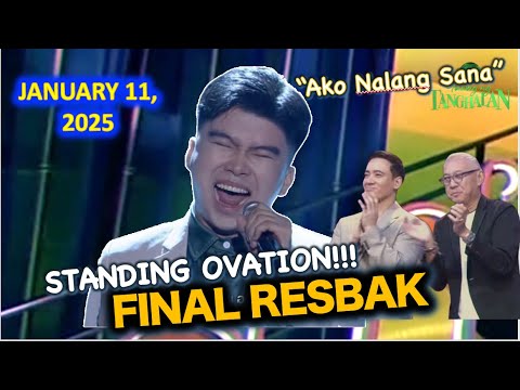 ISAAC ZAMUDIO - Final Resbak - Tawag ng Tanghalan - Jan. 11, 2025