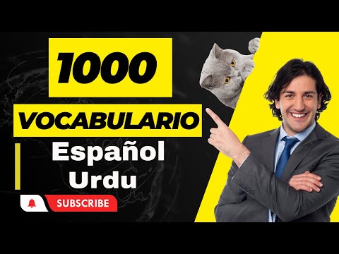 💕 Aprende vocabulario básico Español Urdu para principiantes