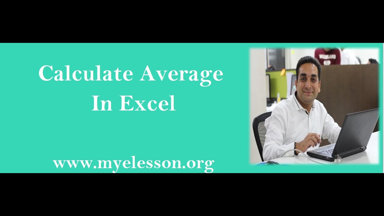 How to use Average Formula In Excel