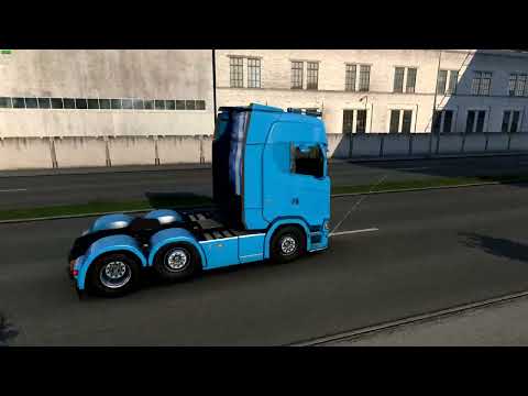 ETS2 1.43 [Gamepad Xbox S] Scania NG R480 6x2 |  Riga(LV) - Siauliau(LT)