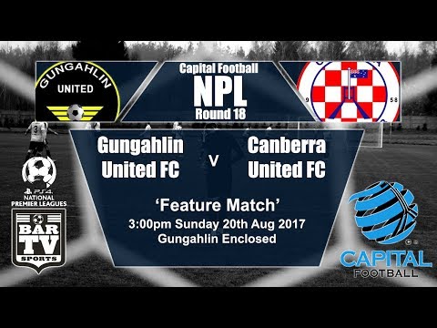 2017 Capital Football - Round 18 - Gungahlin United FC v Canberra United FC
