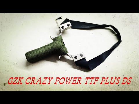 The slingshot for both hunting and target shooting