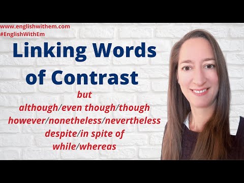 Linking Words of CONTRAST in English + QUIZ (IELTS writing - English academic language)