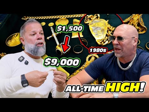 1980s Gold Chain Worth $1,500... NOW Worth $9,000