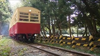 preview picture of video 'なかよし鉄道　旧尾小屋鉄道車両の特別運行　DC＋客車とDL単行　(2012.8)'