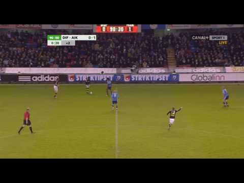 Martin Mutumba bjuder på lite dans i vårderbyt mot lillebror 2009