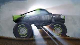 Stickman Downhill Monstertruck videosu