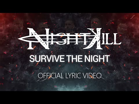 NightKill - Survive The Night (Official Lyric Video).
