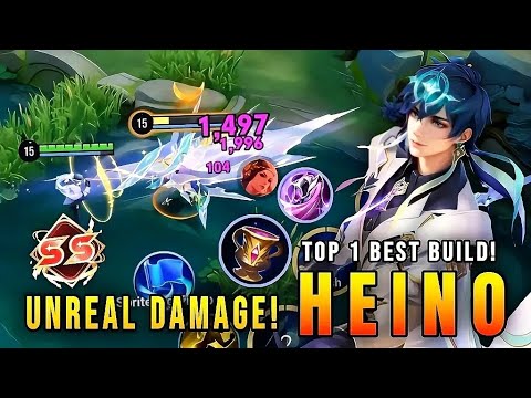 UNREAL DAMAGE!! Heion's 100% Broken Mid Lane - Top 1 Best Build | Honor of Kings