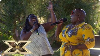 Ain&#39;t No Mountain High Enough for Panda and Burgandy | Judges&#39; Houses | The X Factor UK 2018