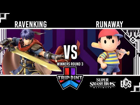 Tripoint Smash Ultimate - Winners Round 3 - Ravenking(Ike) Vs. Runaway(Ness)