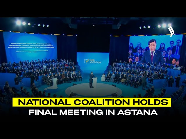 National Coalition holds final meeting in Astana