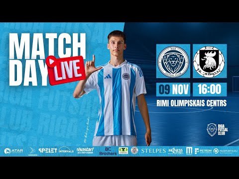 09.11.2025 Riga Futsal Club vs FK Madona I 16:00 LIVE!