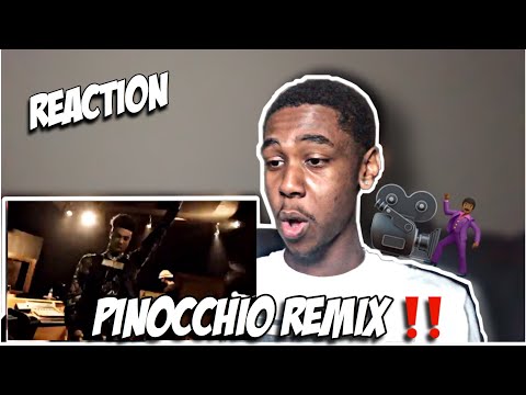 REACTION TO Ron Suno Feat Blueface - “Pinocchio” Remix (Official Video)