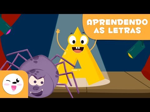 Aprenda a letra A com a Ana, a Aranha | Abecedário para crianças