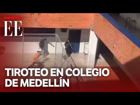 Tiroteo en un colegio de Medellín dejó un herido y dos detenidos | El Espectador