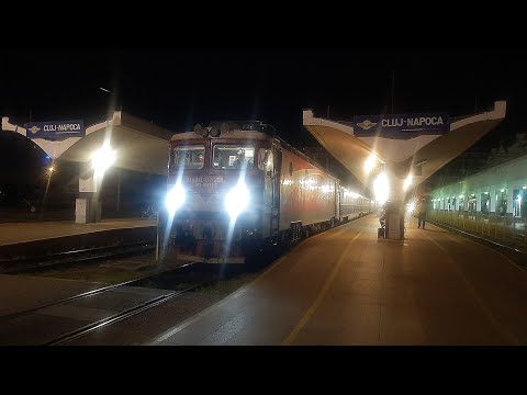IRN 12346 "Dacia Express" Bucureşti Nord - Wien Hbf noaptea la/night at Cluj Napoca(22.May.2022.)