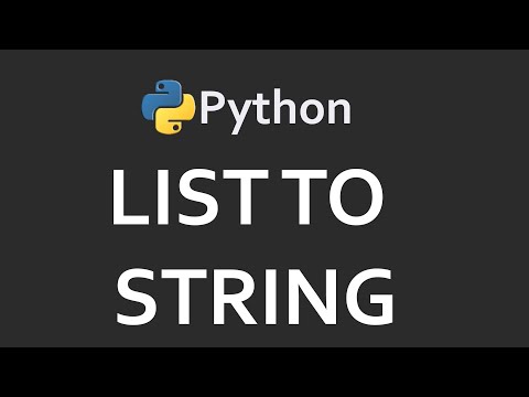 Convert List Into String In Python Solutions For Python 100 Exercises Program44 Codingfacts