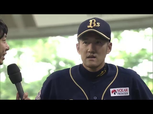 バファローズ平野恵選手ヒーローインタビュー 2014/7/12 L-Bs
