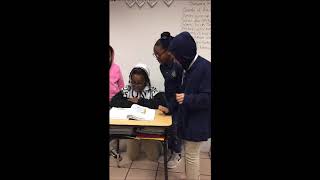 Ms. Sand's 4th Grade Class gets "rappy with verbs"