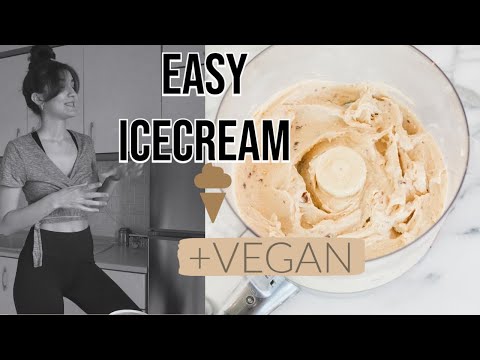 SUPER EASY ICECREAM (+Vegan)🍌 | Katerina Visseri