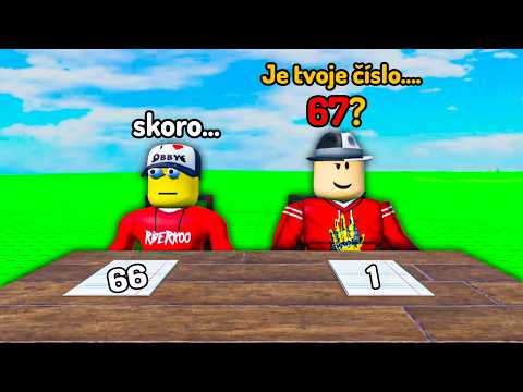 UHÁDNU ČÍSLO MÉHO KAMARÁDA? (Roblox Guess My Number)