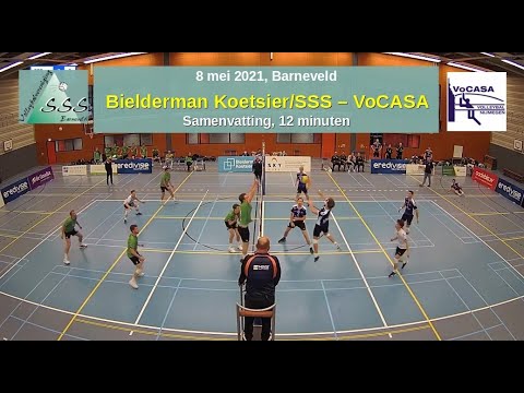 2021-05-08 SSS - VoCASA (samenvatting, 12  min) Eredivisie Heren Volleybal