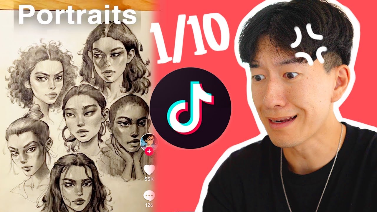RATING TIKTOK ART TUTORIALS 🗿 7