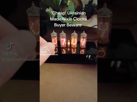 Buyer Beware - 'Cheap' Nixie Clocks