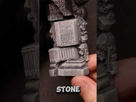 What’s the secret to painting a stone effect for Warhammer and Trench Crusade miniature terrain?