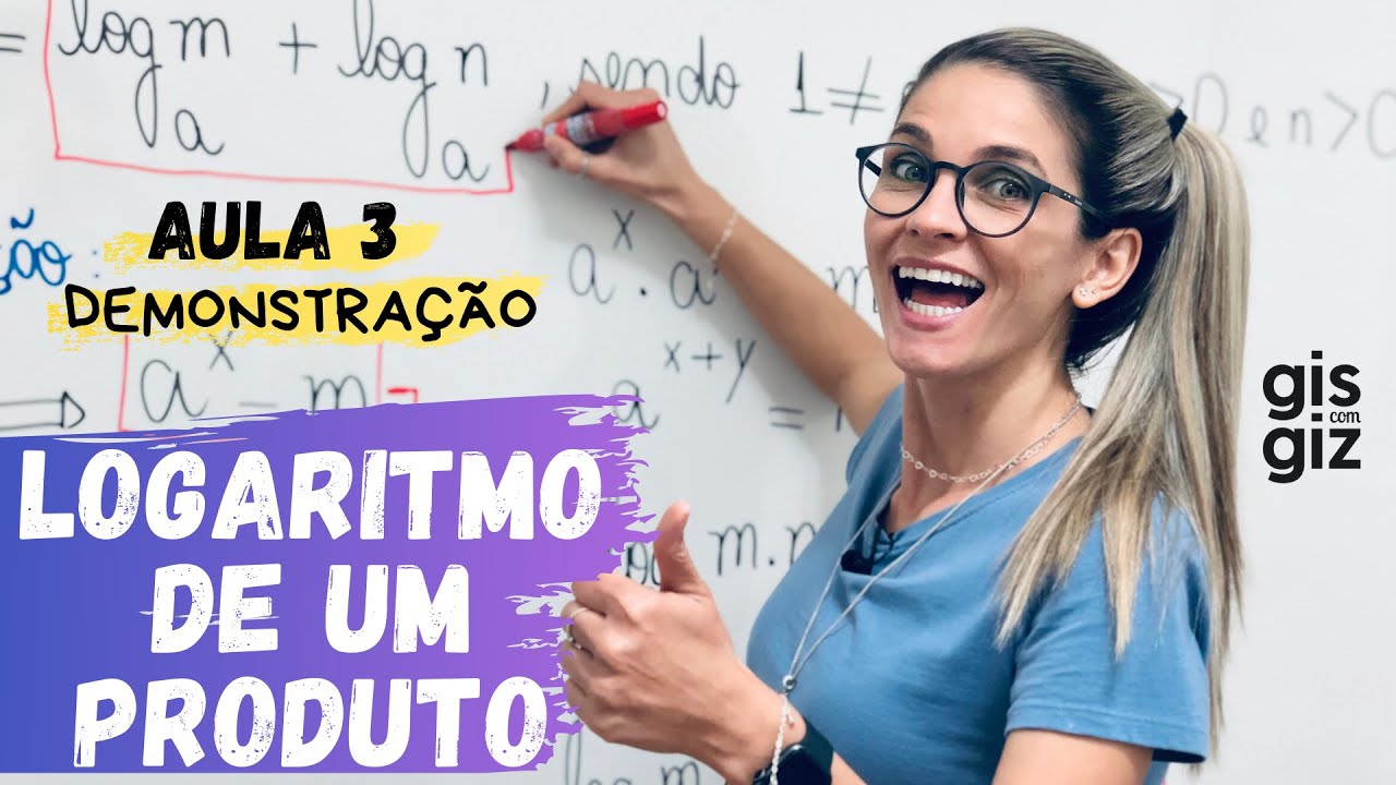LOGARITMO de um PRODUTO: \Prof. Gis/