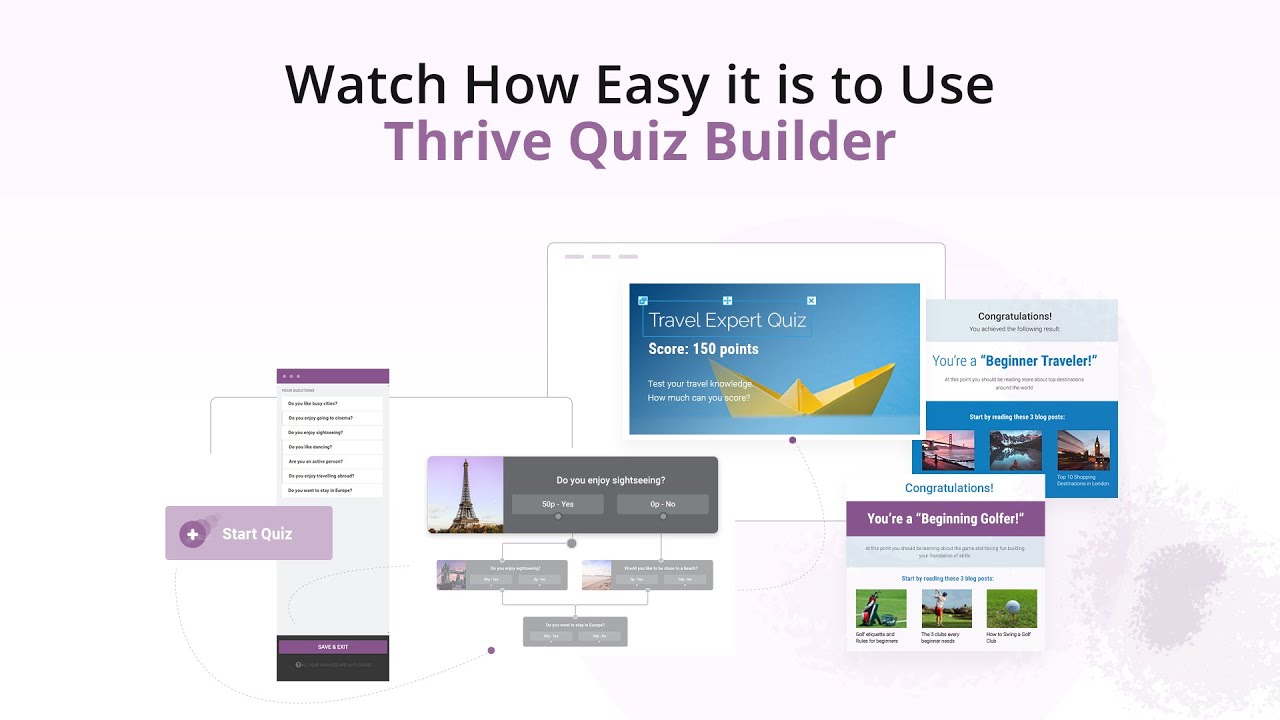 Thrive Quiz Builder Tutorial Walkthrough