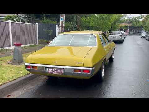 Holden HQ Kingswood, 406 SBC start-up