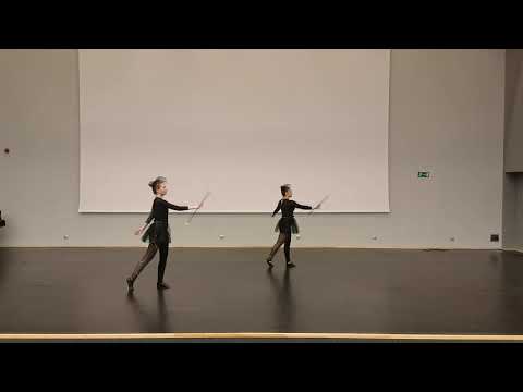 baton seniors duo/trio - Anna Brendzel, Julia Włodarczyk - FAME Łódź