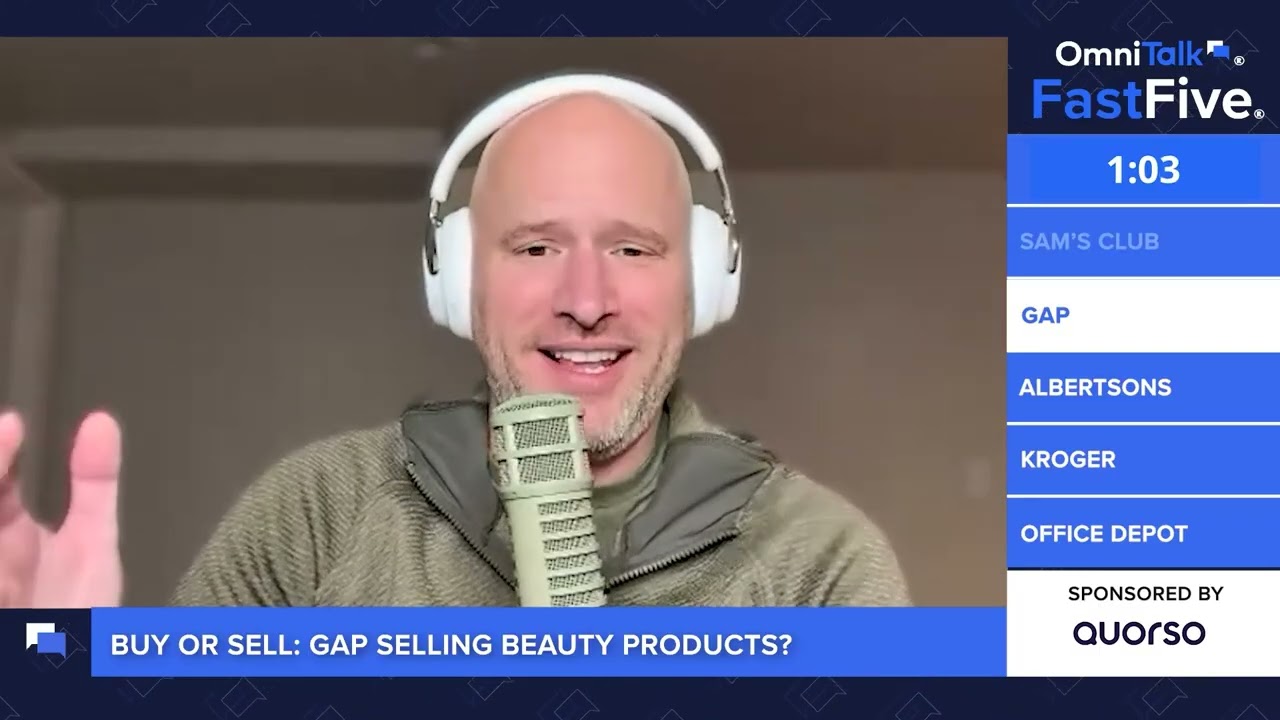 Gap Inc. Beauty Expansion: Smart or Risky? | Fast Five Shorts