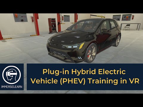 Plug-In Hybrid Electric Vehicles (PHEVs) – EV Technician VR Training