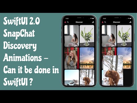 SwiftUI 2.0 Snapchat Discovery Page Transitions - Complex Animations - Can it be done in SwiftUI?