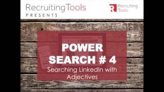 Boolean Power Search #4 Searching LinkedIn