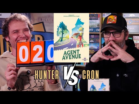 Agent Avenue - Hunter vs Cron - Brettspiel Let´s Play - Brettspielshow Folge 4.6